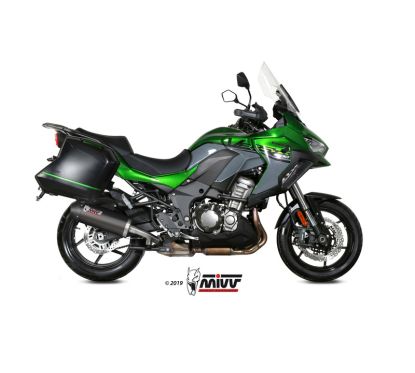 Silencieux MIVV Oval carbone/casquette carbone Kawasaki Versys 1000