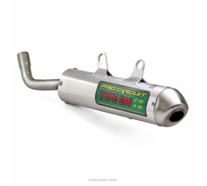 Silencieux PRO CIRCUIT 296 aluminium/casquette inox
