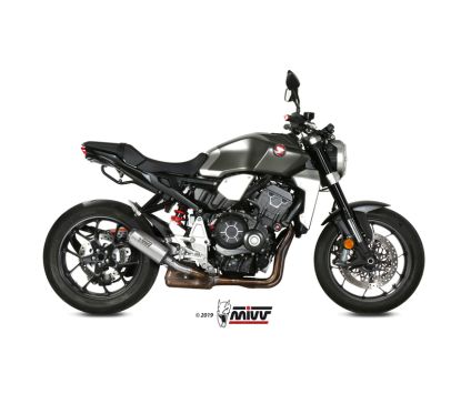 Silencieux MIVV MK3 inox/casquette inox Honda CB1000R