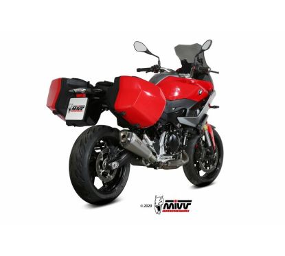 Silencieux MIVV Delta Race Inox/casquette carbone BMW F900XR