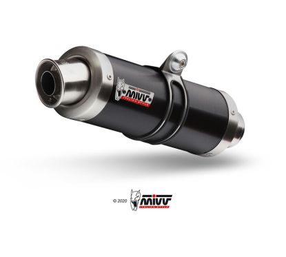 Silencieux MIVV GP Slip-On acier inoxydable noir - Honda CBR 1000 RR
