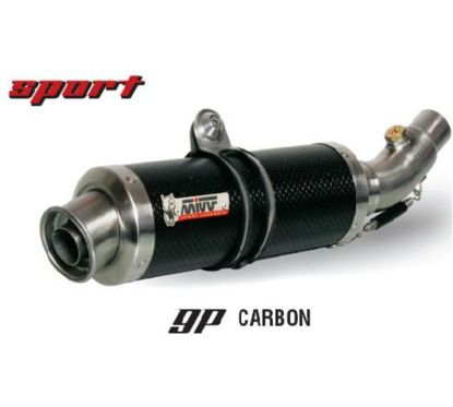 Silencieux double MIVV GP carbone SUZUKI GSX-R1000