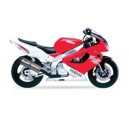 Silencieux IXIL Hexoval Xtrem inox / alu noir - Yamaha YZF 1000 Thunderice - OY9085VSE