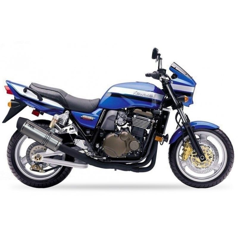 Silencieux IXIL Hexoval Xtrem inox / alu noir Silencieux IXIL Hexoval Xtrem inox / alu noir