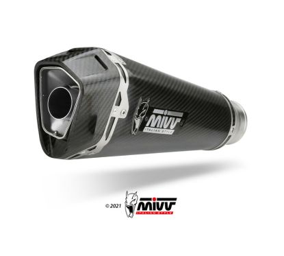 Ligne complète MIVV Delta Race - carbone Yamaha MT-09/SP/FZ-09