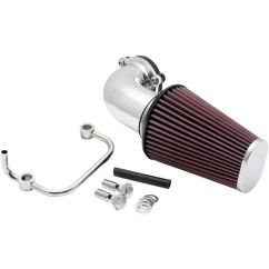 Système d’Admission Aircharger® avec Kit de Tube d’Admission en Aluminium Cintré