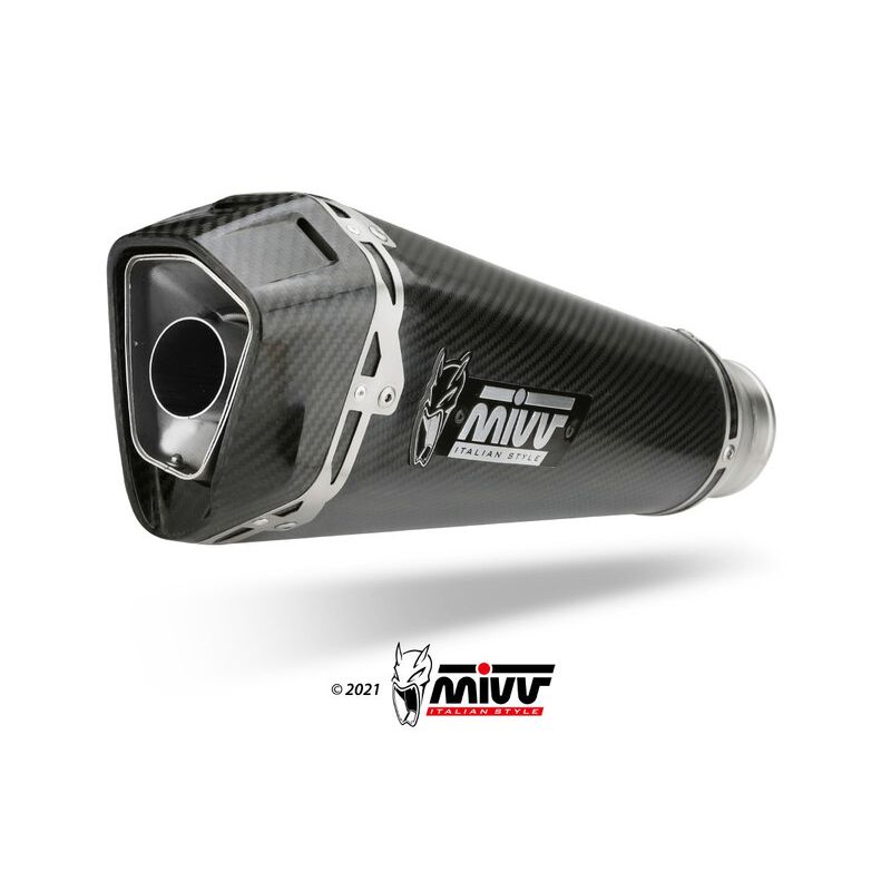 Ligne complète MIVV Delta Race - carbone Aprilia Ligne complète MIVV Delta Race - carbone Aprilia