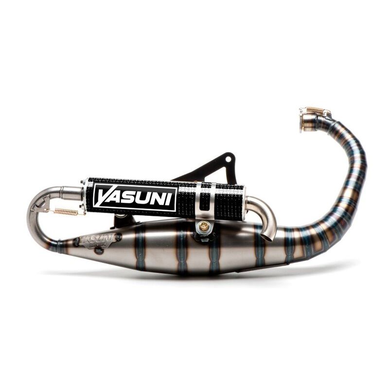 Pot d'échappement YASUNI Carrera 16/07 Carbone - Kevlar Minarelli 70cc Homologué