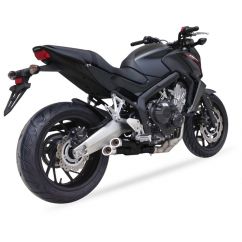 Ligne complète IXIL Hyperlow inox noir / alu poli - Honda CB650F - XH6356XB