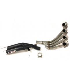 Ligne complète IXIL Hyperlow inox noir / alu poli - Honda CB650F - XH6356XB