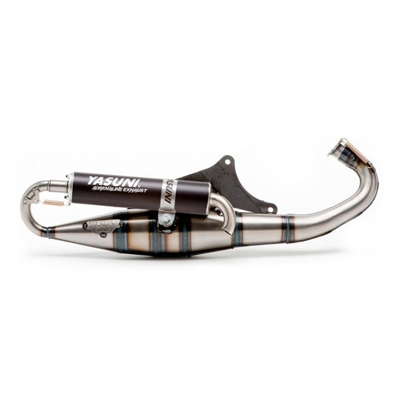 Pot d'échappement YASUNI Carrera 16/07 Carbone - Kevlar Minarelli 70cc Homologué