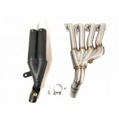 Ligne complète IXIL Hyperlow inox noir / alu poli - Honda CB650R - XH6342XB