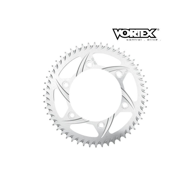 Couronne VORTEX - TRIUMPH 865 Bonneville 07-16 520 Conv - Argent (ref:526A)