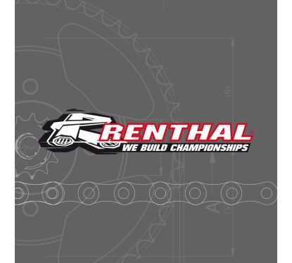 Kit chaîne RENTHAL 520R3 13/50 renforcée