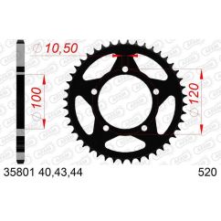 Kit chaîne AFAM 520XSR 16/43-110 - couronne standard