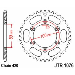 Kit chaîne JT 420HDR (11-52-126)