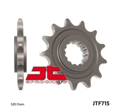 Pignon JT SPROCKETS acier standard - 520
