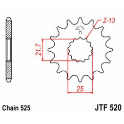 Pignon JT SPROCKETS acier standard - 525