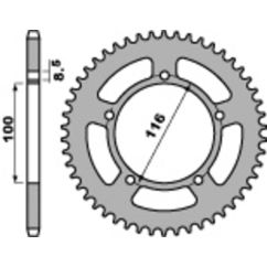 Couronne PBR acier standard - 420