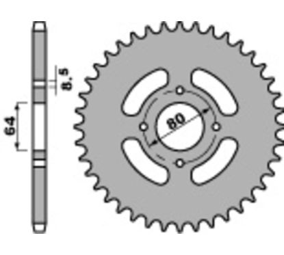 Couronne PBR Acier Standard - 428