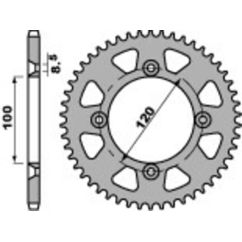 Couronne PBR alu standard - 428