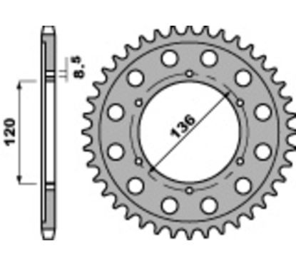 Couronne PBR Acier Standard - 428
