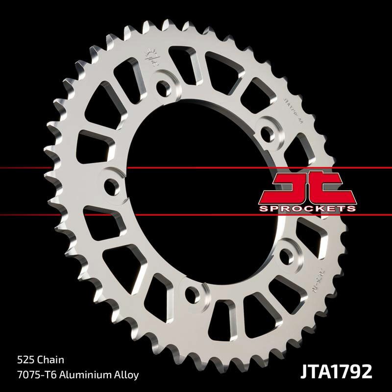 Couronne JT SPROCKETS alu standard - 525 Couronne JT SPROCKETS alu standard - 525