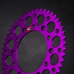 Couronne RENTHAL alu anti-boue - 520