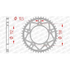 Couronne AFAM Acier Standard - 520