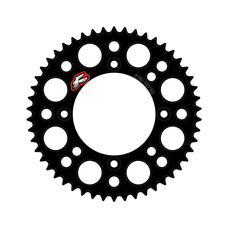 Couronne RENTHAL alu anti-boue - 420