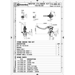 Maître-cylindre d'embrayage BREMBO UPGRADE 16RCS (corps forgé) 16x16-18 Maître-cylindre d'embrayage BREMBO UPGRADE 16RCS (corps forgé) 16x16-18