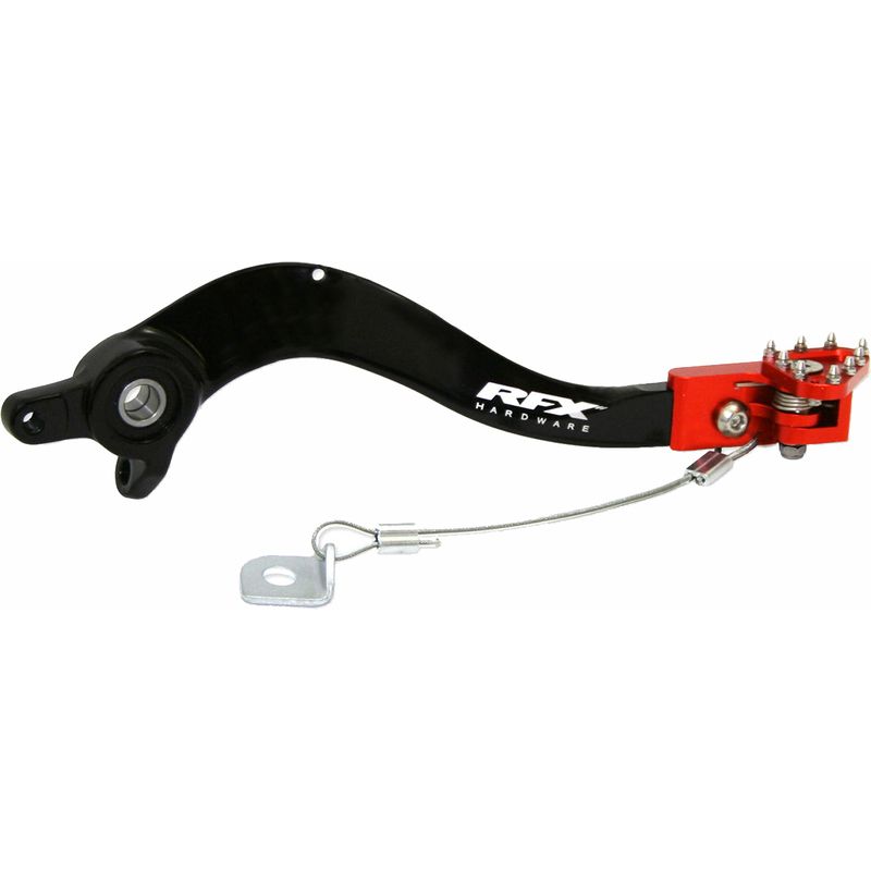 Pédale de frein RFX Pro Series - embout repliable - orange