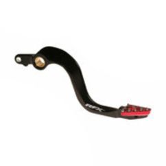 Pédale de frein RFX Pro Series - embout repliable - rouge/rouge