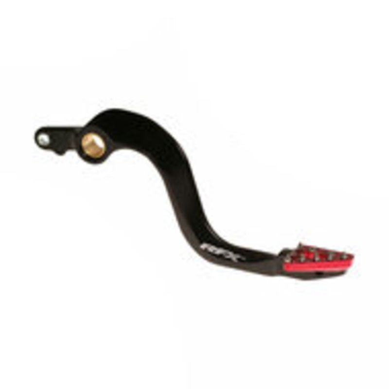 Pédale de frein RFX Pro Series - embout repliable - rouge/rouge
