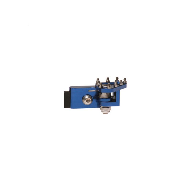 Embout repliable CNC de pédale de frein RFX Pro Series - bleu