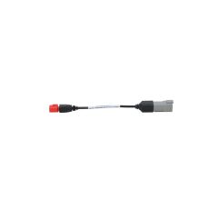 Câble crossover pour prise Euro5 Harley-Davidson vers prise HD German 6 broches