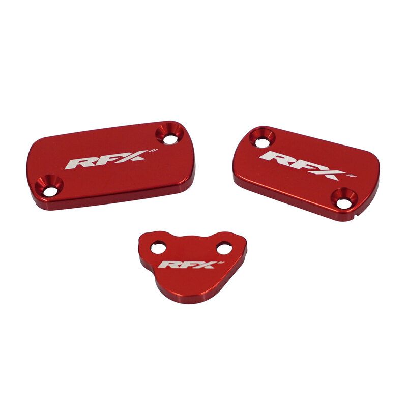 Jeu de couvercles de maîtres-cylindres RFX Pro Series - rouge