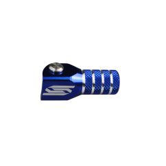 Sélecteur de vitesse SCAR noir mat/embout bleu
