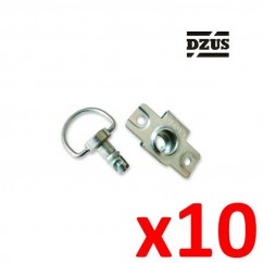 Fixation DZUS Type agrafe à riveter 6mm 